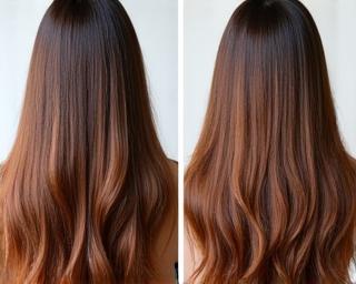 Damaged hair repair treatment results