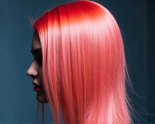 Full head hair colour transformation