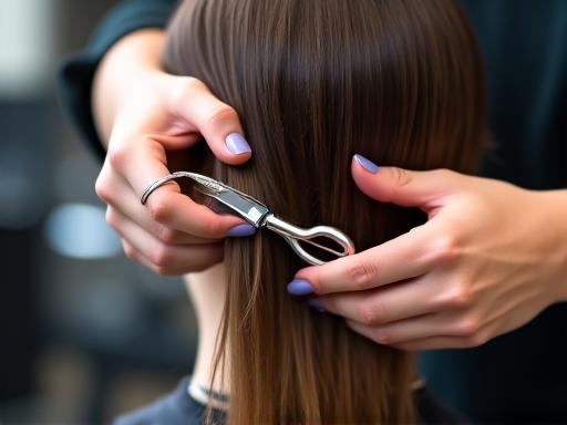 Precision haircut at The Strand Salon